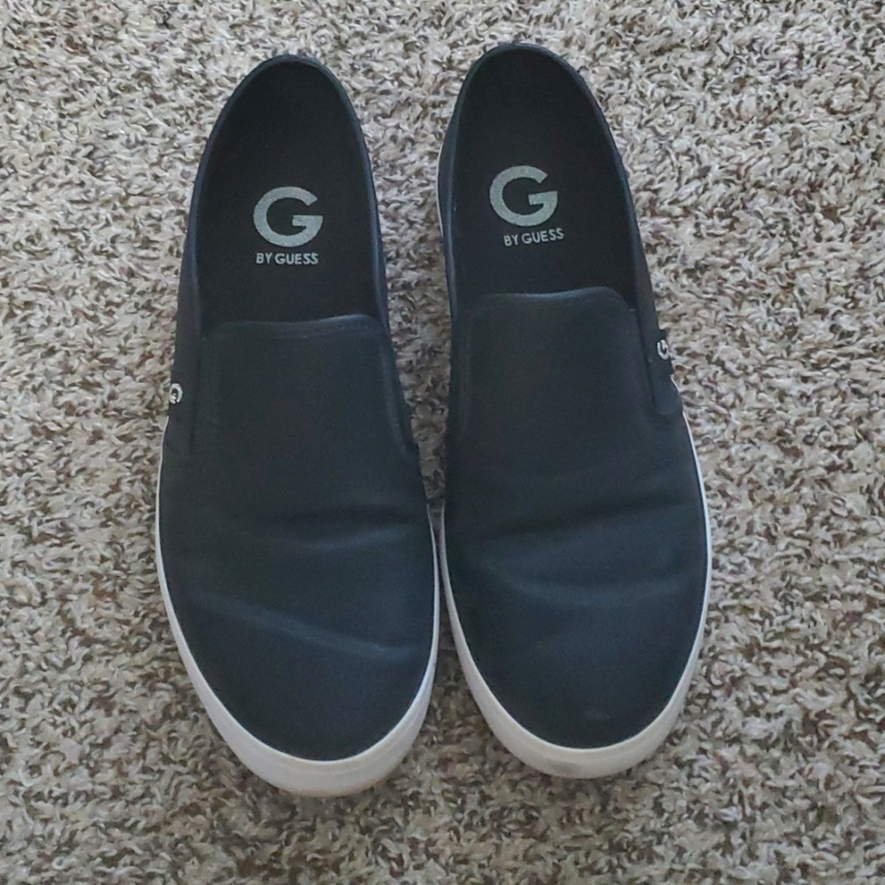 Black Slip On Sneakers